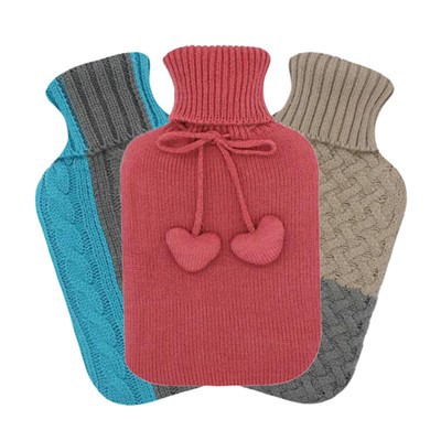 Мешок с горячей водой для наполнения водой оптом вязаный чехол